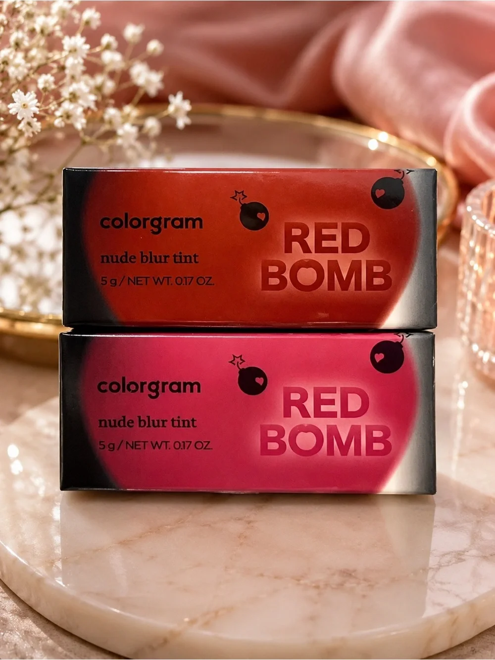 ✨ NWT Colorgram Red Bomb Nude Blur Tint Duo Set ✨ 💄❤️